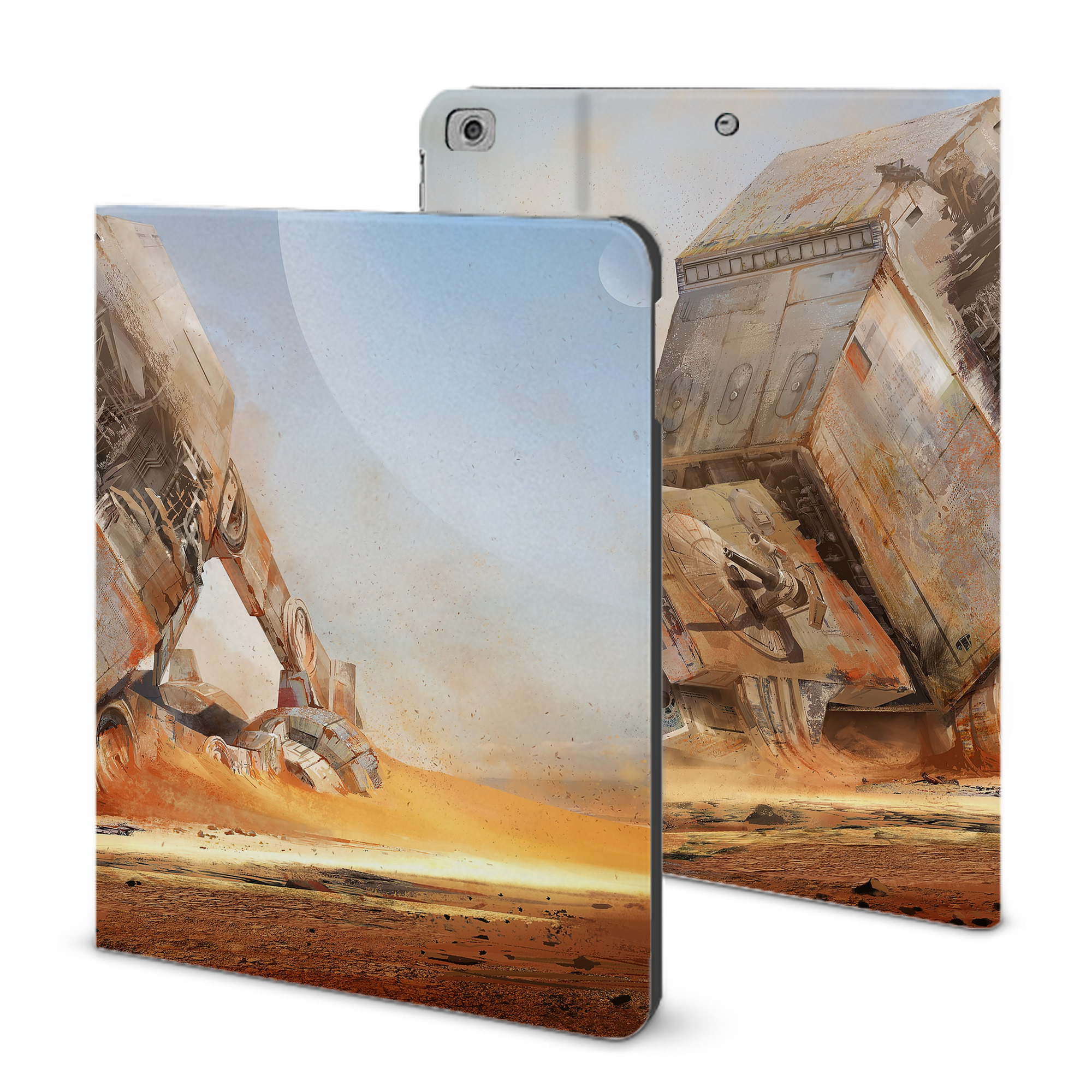 （画像用） スター・ウォーズ Star Wars IPad ケース ブック型 PUレザー TPU 耐衝撃 軽量 薄型 ペン収納なし 全面保護 IPad 各モデル対応
